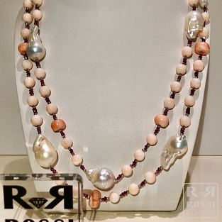Rayola Collana Corallo Rosa