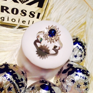 Leo Pizzo Anello Zaffiro