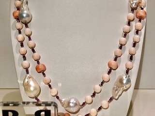 Collana Corallo Rosa