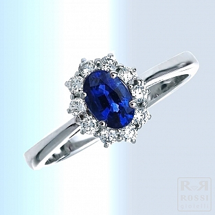Leo Pizzo Anello con Zaffiro