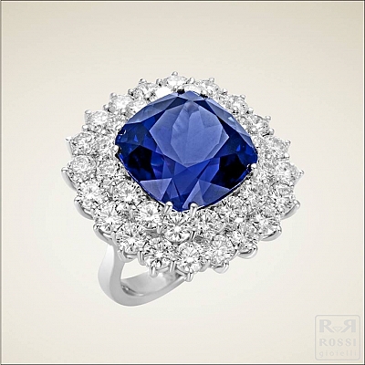 Leo Pizzo Anello Zaffiro Princess
