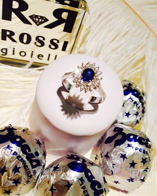 Leo Pizzo Anello Zaffiro